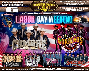 Tickets Express | Promociones Freddy | Cumbre Norteña • Norteños de Ojinaga • La Novedad Norteña • Conjunto Brio Norteño • Contra Golpe • Salcido Norte