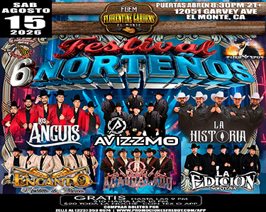 0815small Promociones Freddy | Tickets Express | Los Anguis • Avizzmo • La Historia • Encanto Norteño • Conjunto Acaudalado • La Edicion Norteña